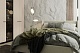 Спальня Милагро 2, тип кровати Мягкие, цвет Кашемир серый, Камень Пьетра, Черный графит - фото 3