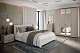 Спальня Борсолино 2, тип кровати Мягкие, цвет Кашемир серый - фото 2